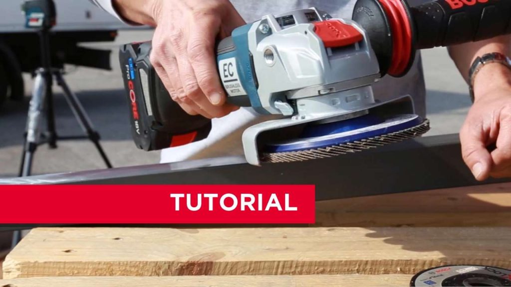 Tutorial smerigliatrice Bosch