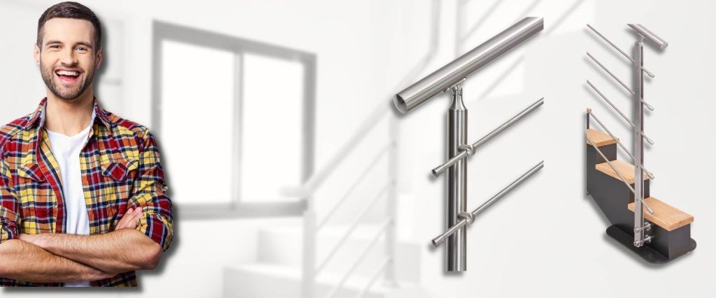 Ringhiere e corrimano in acciaio inox