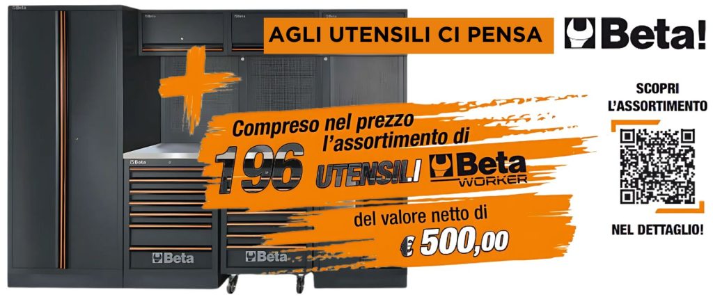 Arredo officina C45PRO di Beta